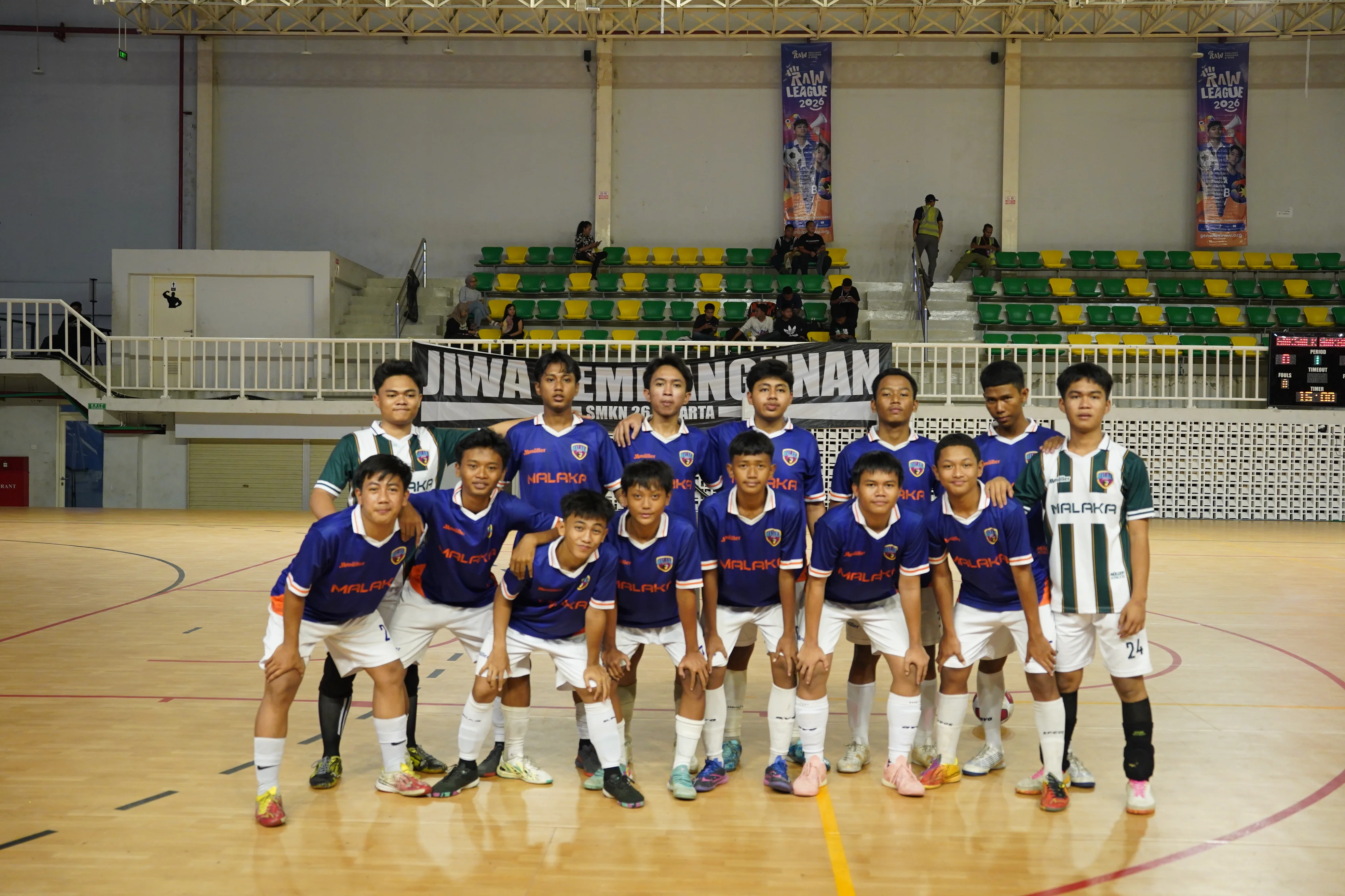 DAY 1 SMKS MALAKA VS SMAN 90