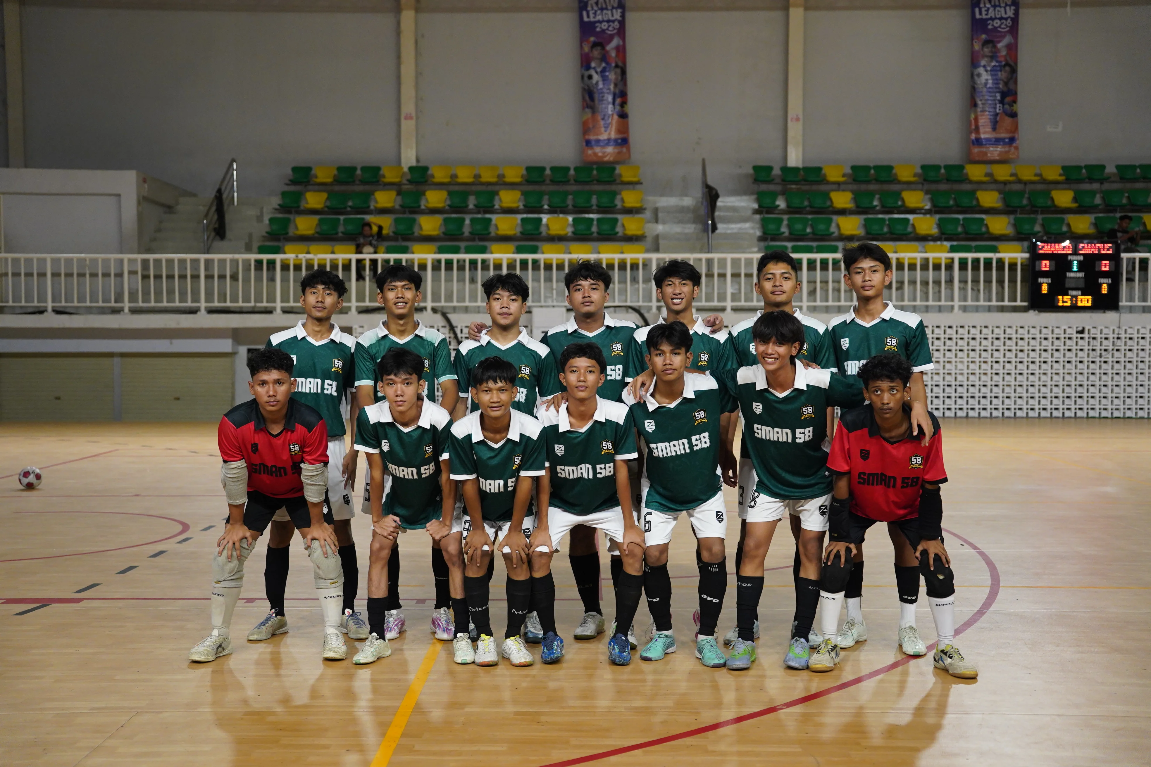 Day 1 SMAN 58 VS SMA PUSAKA 1